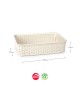 Caixa Multiusos Nature Eco Nº2 17,5x25,5x6,5cm Bege