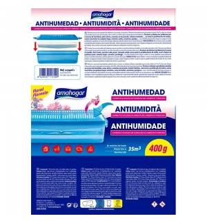 Desumidificador Retangular Perfumado Sortido 400g