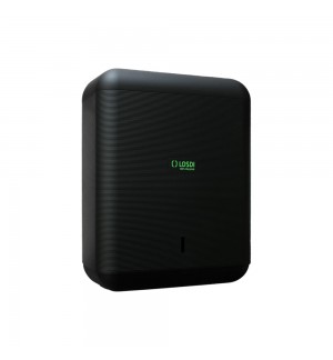 Dispensador Toalhas Mão Zig-Zag EcoLuxe Losdi Preto Mate