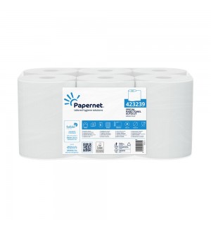 Rolo Toalhas Mão AutoCorte 100mx20cm 37g 2Fls PAPERNET 6un