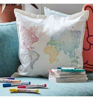 Marcador Tecidos Edding 4500 2-3mm Violeta Neon 1un