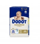 Fraldas Dodot Sensitive T1 (2-5kg) 58un