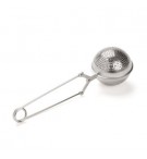 Infusor de Chá Bola Perfurada com Pinça Aço Inoxidável
