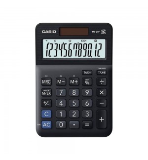 Calculadora Secretária Casio MS20F 12 Dígitos