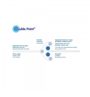 Guardanapos Porta-Talheres 39x40 Natural Reciclado 50un