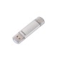 Pen Drive USB-C+ USB-A 3.1/3.0 32GB Hama C-Laeta Prata