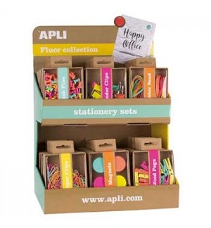 Expositor Apli Soft Fluor Sortido 36un