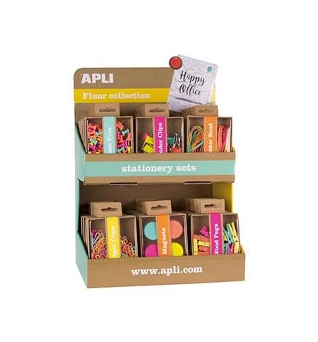 Expositor Apli Soft Fluor Sortido 36un