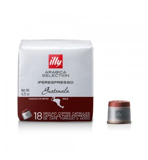 Café Cápsulas IperEspresso ILLY Guatemala Pack 18un
