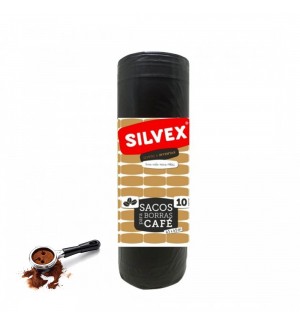 Sacos Lixo 040L 65x65cm para Borras Café 55my 10un