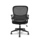 Cadeira Operativa Giratória com Braços Opti544 Preto