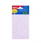 Etiquetas Redondas 08mm Branco Apli 1183 480un