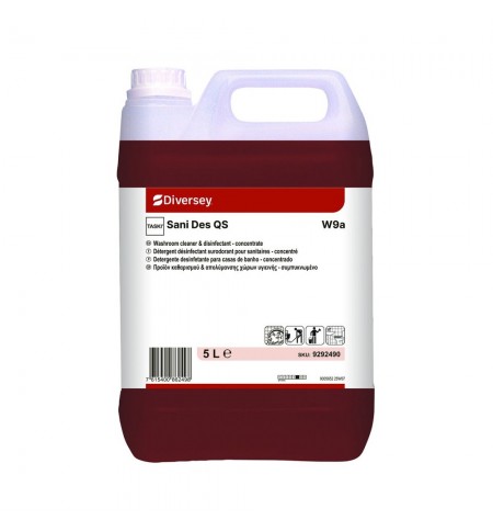 Detergente Desinfetante TASKI Sani Des QS W9a 5L