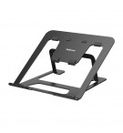 Base Notebook até 15 Pol Ajustável Alumia Preto