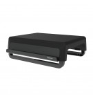 Base Monitor 8.20x35.40x30.40cm Reciclável Breyta Preto