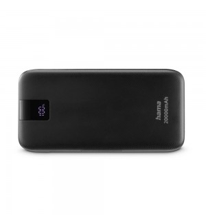 Powerbank 20000mAh USB-A 1 Porta + USB-C 2 Portas Cinza