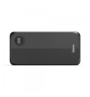 Powerbank 20000mAh USB-A 1 Porta + USB-C 2 Portas Preto