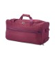 Saco Viagem com Trolley 65x32x30cm Vermelho 1un