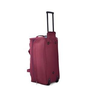 Saco Viagem com Trolley 65x32x30cm Vermelho 1un
