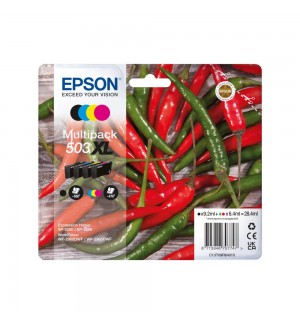 Pack Tinteiros Epson 503XL 4 Cores C13T09R64010