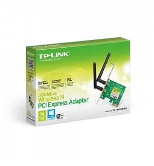 Placa Rede PCIe Wireless TP-LINK TL-WN881ND 300Mbps