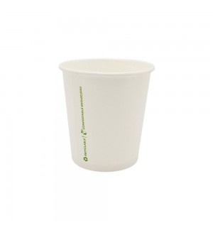 Copos 089ml Papel 3oz Plastic Free Branco 50un