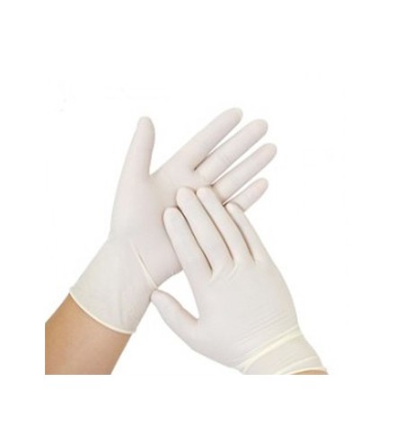 Luvas Látex Tamanho L c/ Pó 100un