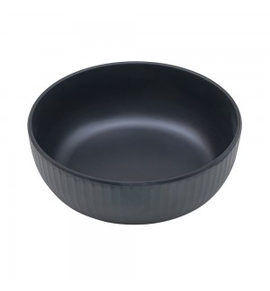 Tigela 17x6cm Melamina Redonda AQUA BLACK 1un