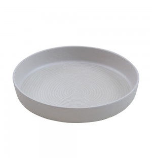 Prato 20.4x4.3cm Melamina Redondo BATIK 1un