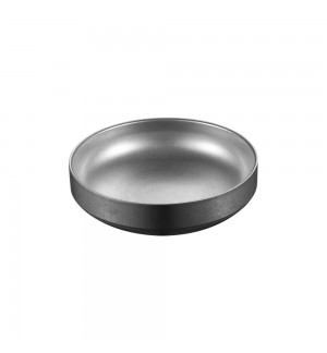 Prato Fundo 15x5.5cm Liso ACERO INOx 1un