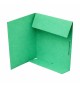 Pasta Cartão Hidraulico A4 Abas/Elásticos Roma19 Verde