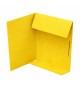 Pasta Cartão Hidraulico A4 Abas/Elásticos Roma19 Amarelo