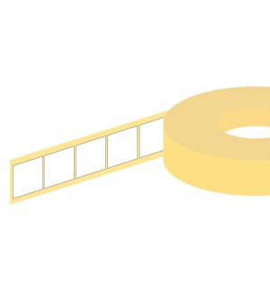 Etiquetas 035x26 D25mm Térmicas c/Capa Rolo 1500un