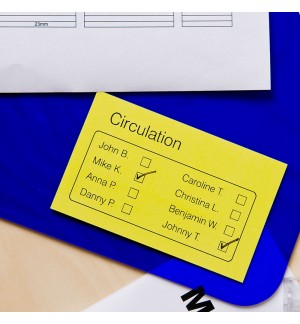 Rolo Papel Térmico Contínuo Removível Amarelo 62mmx30,48m