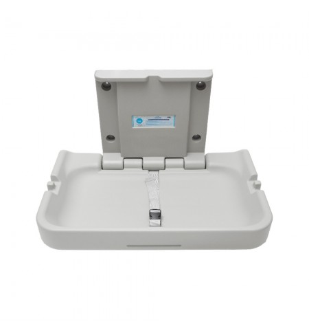 Mesa Muda Fraldas Bebés Horizontal Cinza