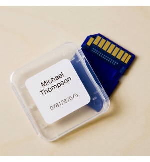 Etiquetas Pré-Cortadas Papel Térmico 23x23mm 1000un