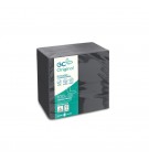 Guardanapos 30x40 1/6 2Fls Preto P&P 150un