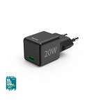 Carregador USB-C 20W Super Mini-Charger Preto