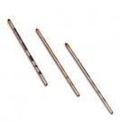 Carga Curta Esferográfica Tipo 3 em 1 Vermelho 1un