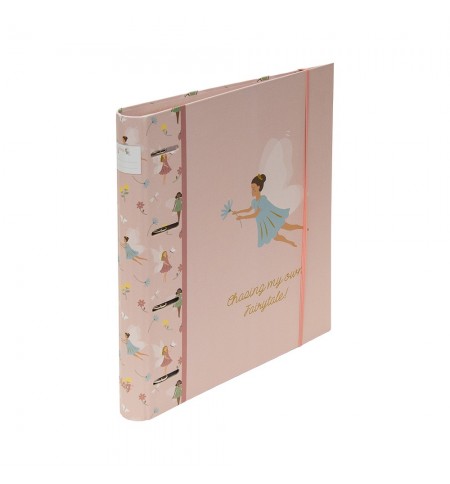 Dossier A4 FAIRIES Rose c/Recarga Pautado + Separadores 1un