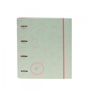 Dossier A4 LACES Verde c/Recarga Pautado + Separadores 1un