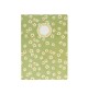 Caderno Agrafado A4 Pautado FLOWERS Verde 48Fls 1un