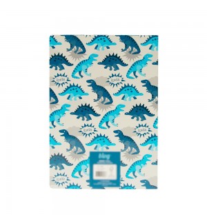 Caderno Agrafado A4 Quadriculado DINO 48Fls 1un