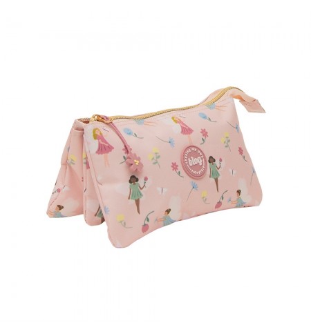 Estojo Triplo 22,5x11,5x2cm FAIRIES