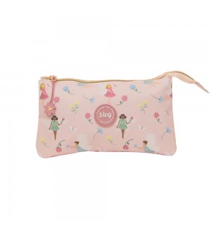 Estojo Triplo 22,5x11,5x2cm FAIRIES