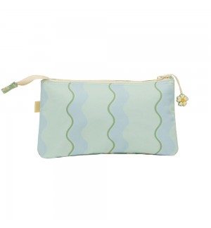 Estojo Triplo 22,5x11,5x2cm FLOWERS