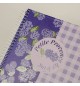Caderno Espiral A4 Pautado PROVENCE Flower 80Fls 1un
