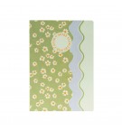 Caderno Agrafado A4 Quadriculado FLOWERS Waves 48Fls 1un