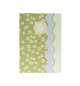 Caderno Agrafado A4 Quadriculado FLOWERS Waves 48Fls 1un