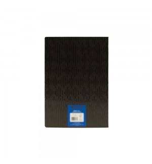 Caderno Agrafado A5 Pautado ECHO Preto 48Fls 1un